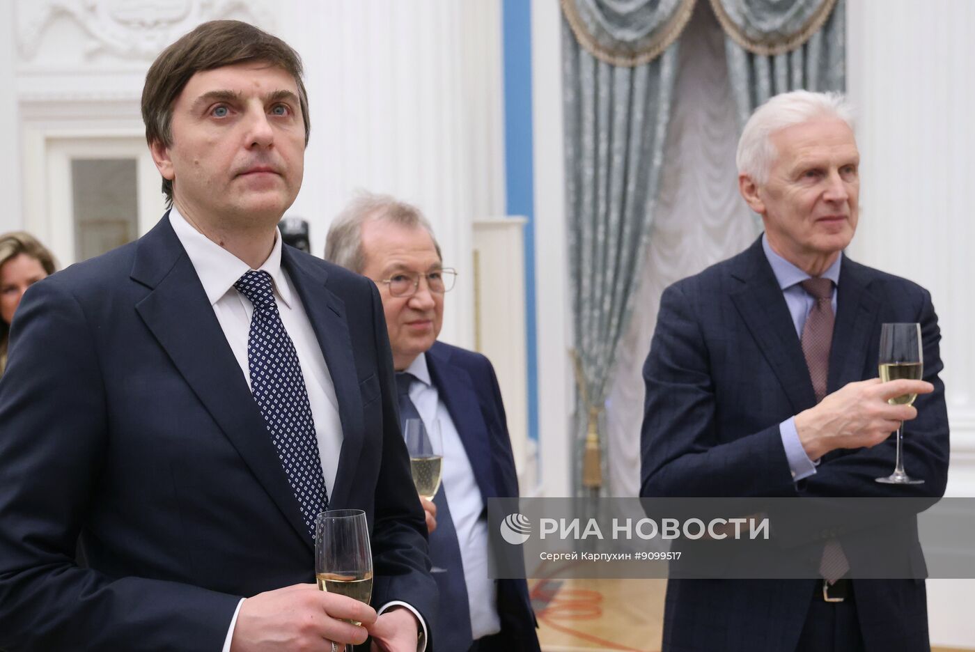 Вручение премий в области науки и инноваций для молодых ученых за 2025 год в Кремле