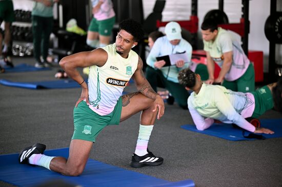 Зимний тренировочный сбор ФК "Краснодар" в Абу-Даби