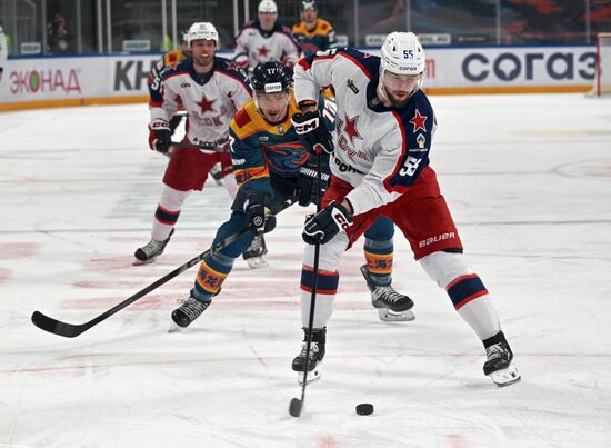 Хоккей. КХЛ. "Драконы" (Шанхай) – ЦСКА (Москва)