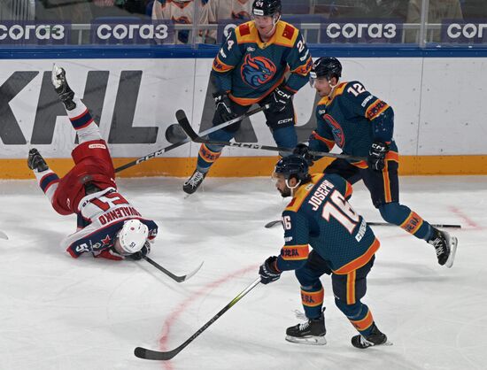 Хоккей. КХЛ. "Драконы" (Шанхай) – ЦСКА (Москва)