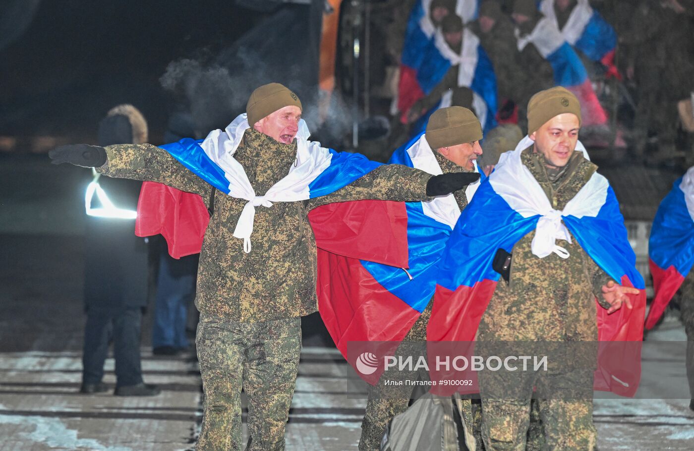 Возвращение российских военнослужащих из плена