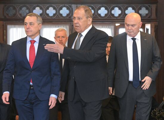 Встреча глав МИД РФ, Швейцарии и генсека ОБСЕ