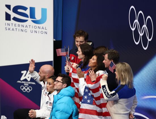 ОИ-2026.Фигурное катание.Командный турнир.Короткая программа