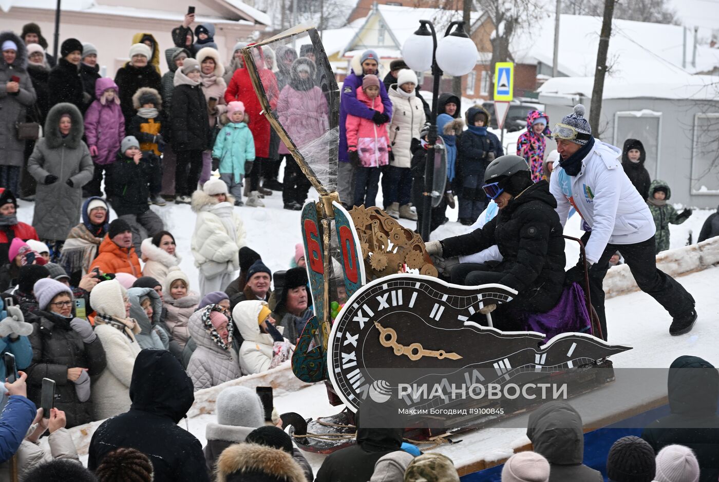 Фестиваль креативных санок SUNNYФЕСТ в Татарстане