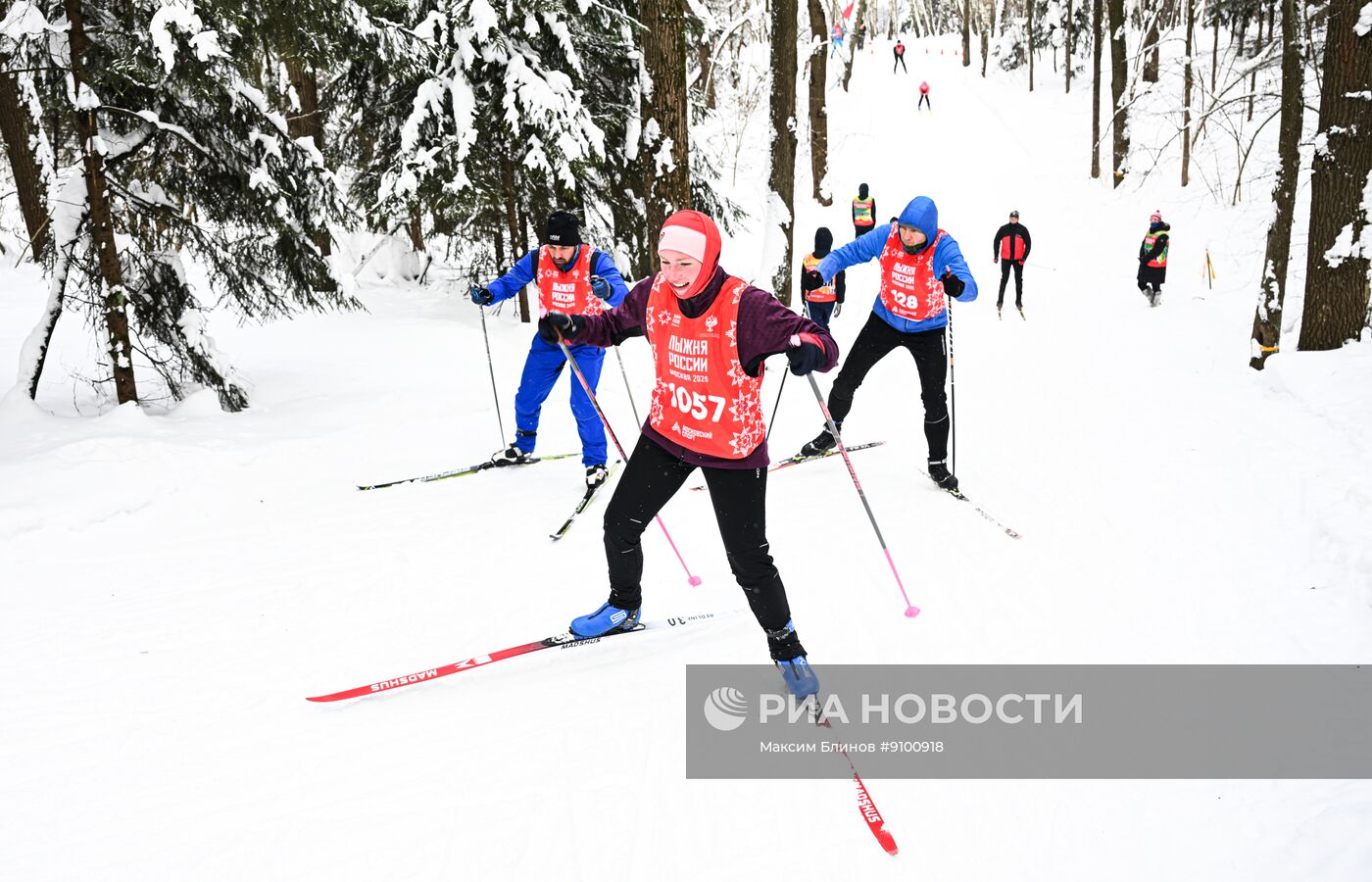 Московская гонка "Лыжня России"