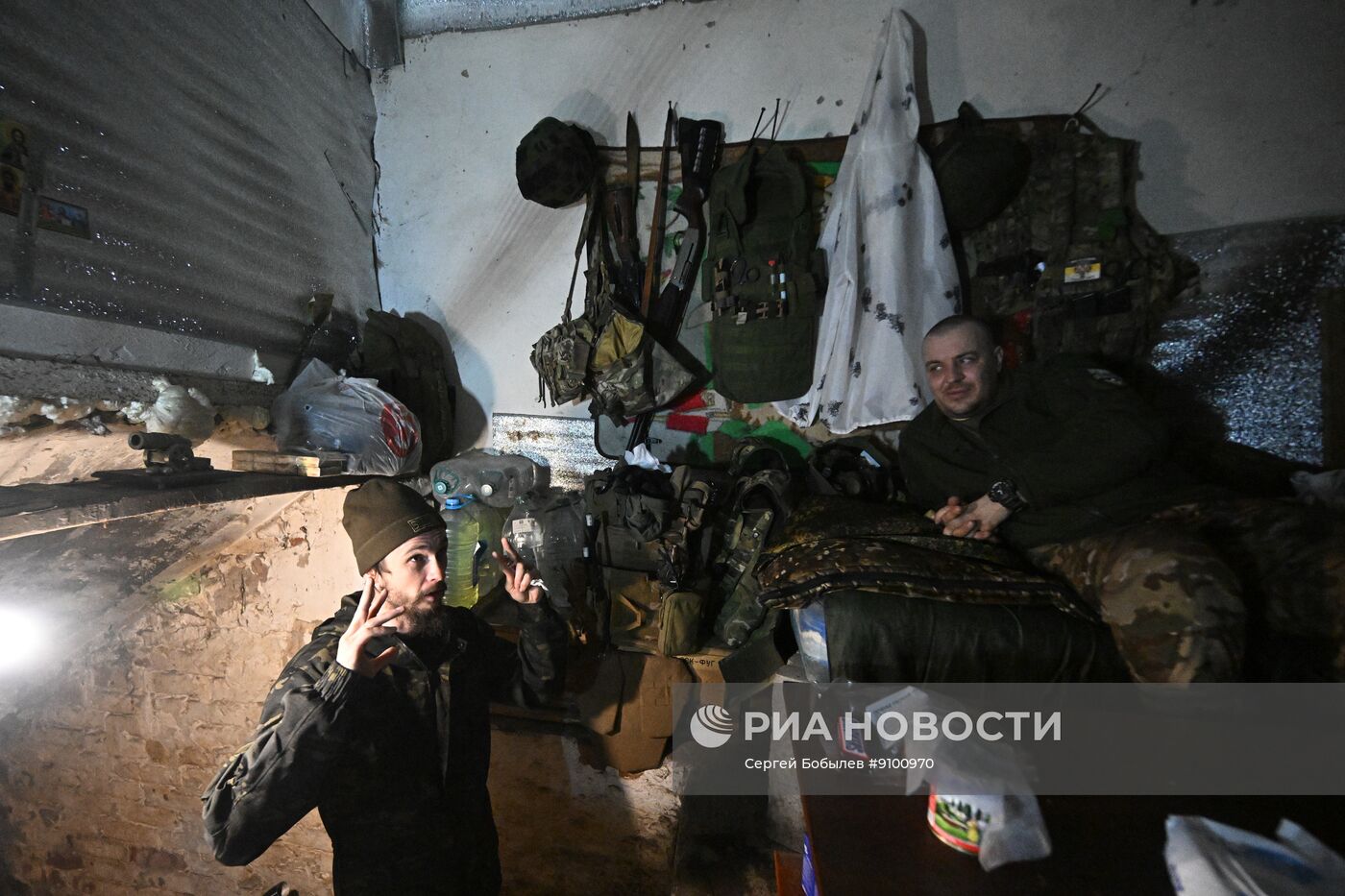 Боевая работа расчета гаубицы Д-30 спецназа "Ахмат" на Сумском направлении