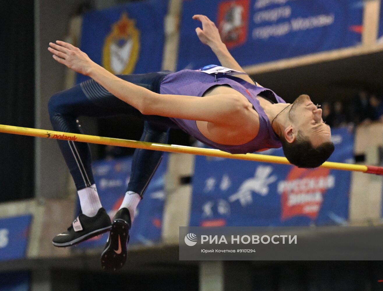 Международные соревнования по легкой атлетике "Русская зима"