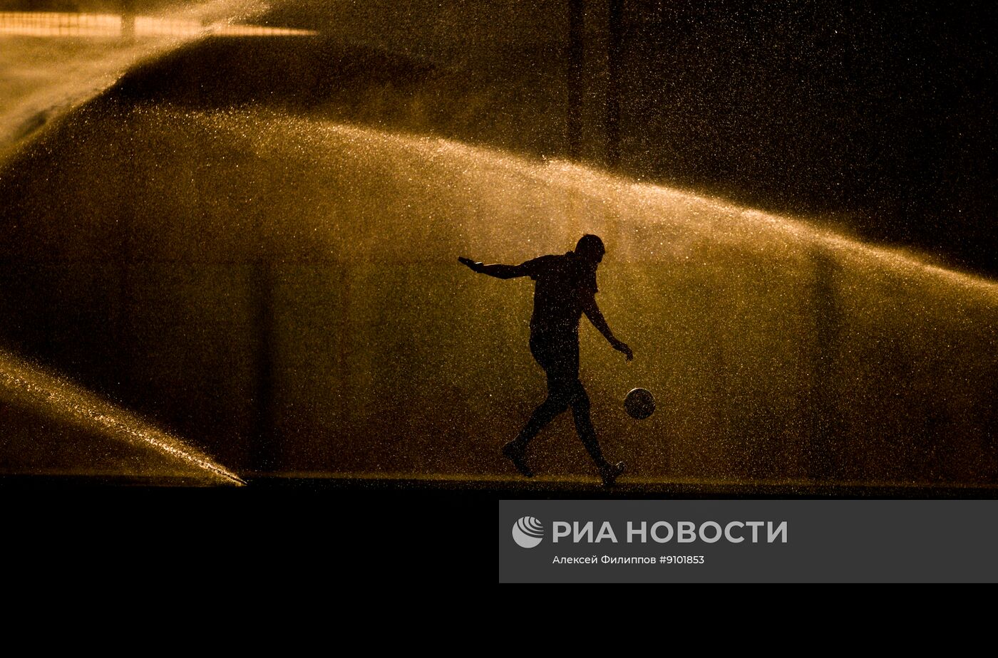 Футбол. Товарищеский матч "Локомотив" (Москва, Россия) - "Елимай" (Семей, Казахстан)