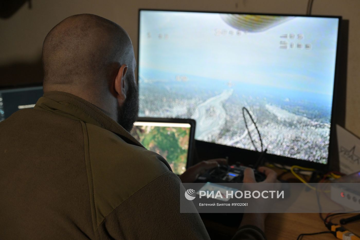 Боевая работа расчетов БПЛА "Молния" группировки войск "Запад"