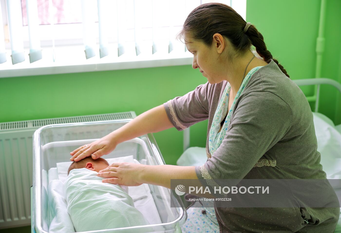 7-килограммовый малыш в Волжском перинатальном центре