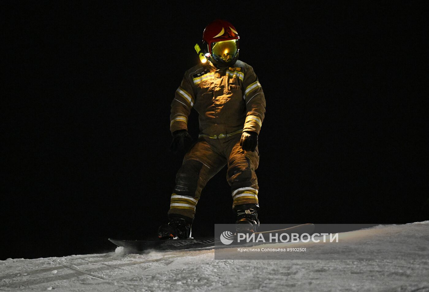 Флешмоб "Пожарные покатушки" в Подольске
