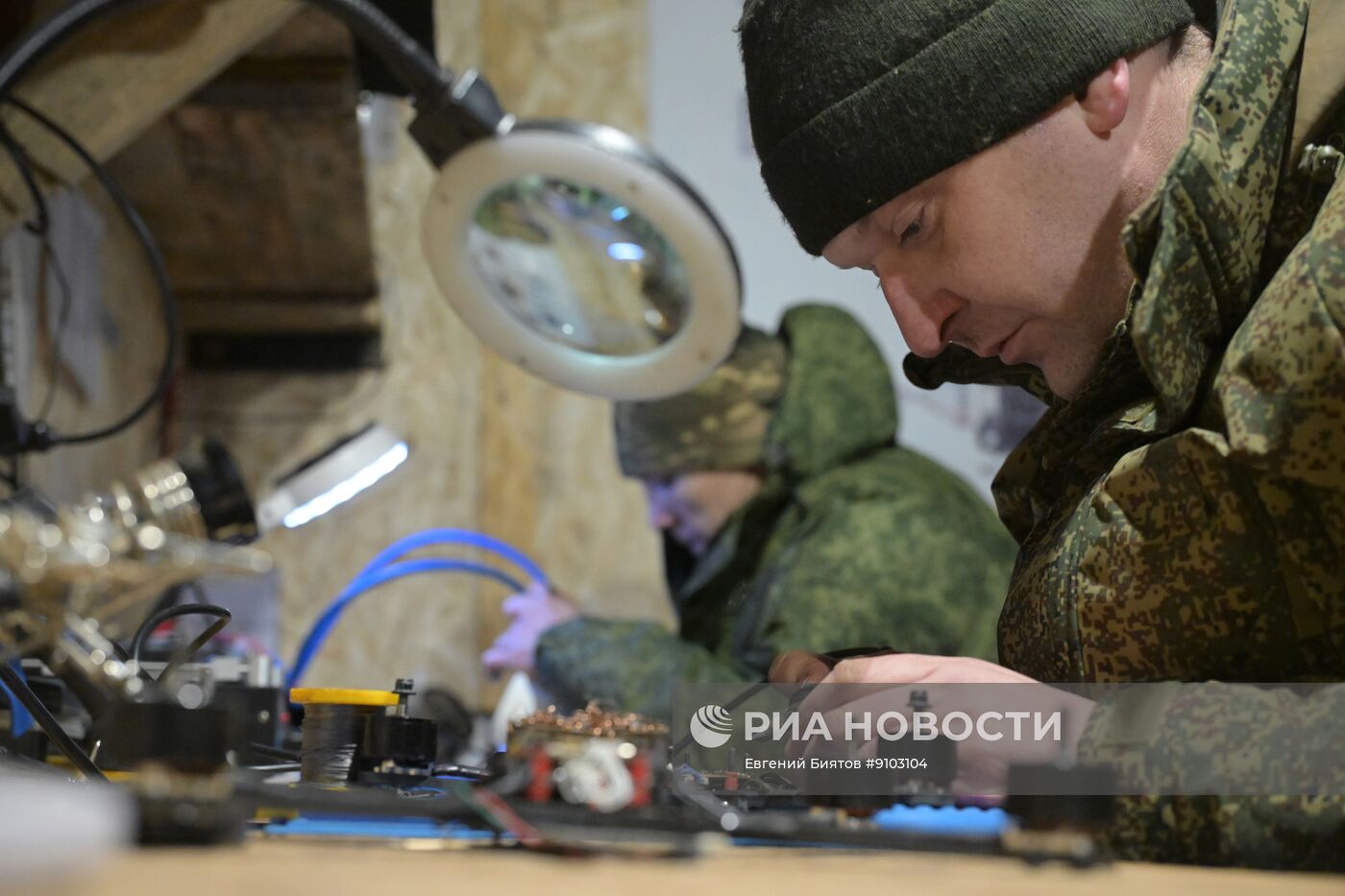 Полевая лаборатория беспилотных систем группировки войск "Запад" на Харьковском направлении
