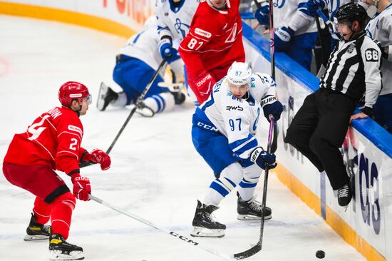 Хоккей. КХЛ. "Спартак" (Москва) - "Динамо" (Москва)