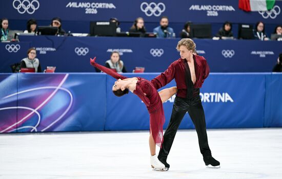 ОИ-2026.Фигурное катание.Танцы на льду.Произвольный танец