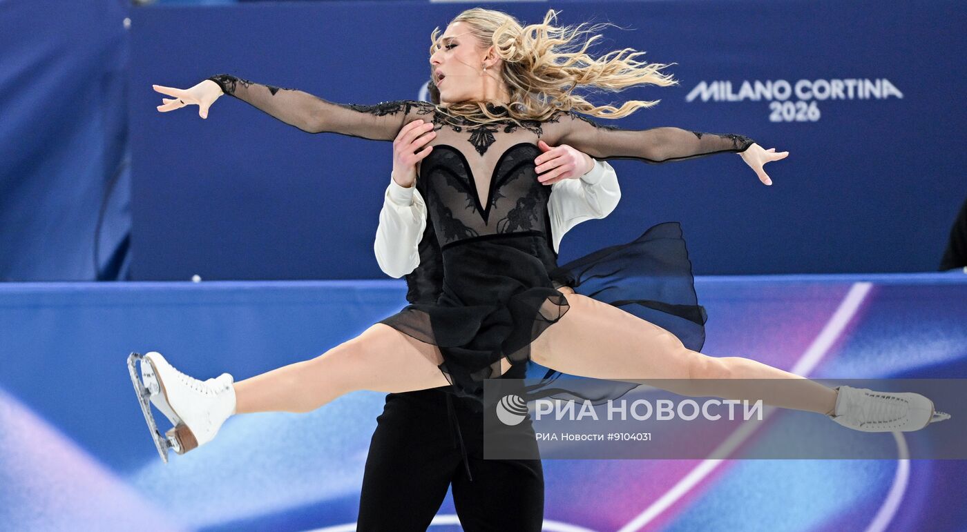 ОИ-2026.Фигурное катание.Танцы на льду.Произвольный танец