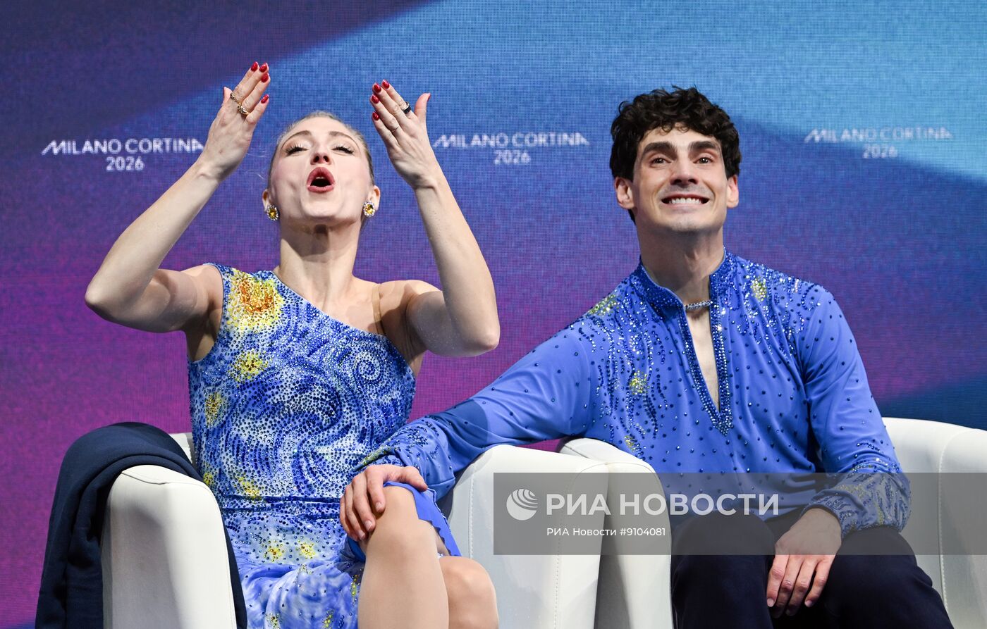 ОИ-2026.Фигурное катание.Танцы на льду.Произвольный танец