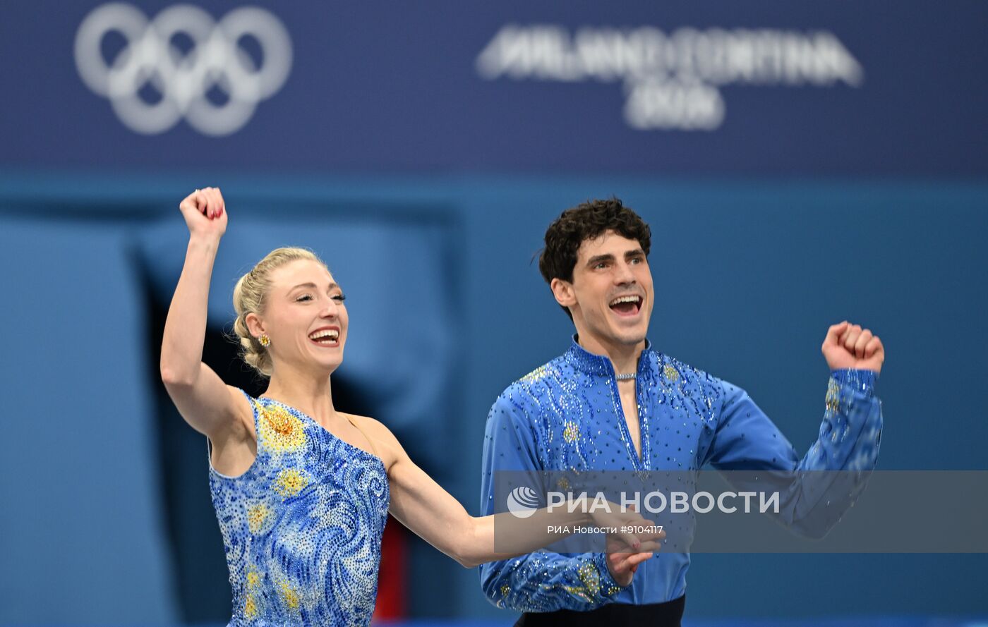 ОИ-2026.Фигурное катание.Танцы на льду.Произвольный танец