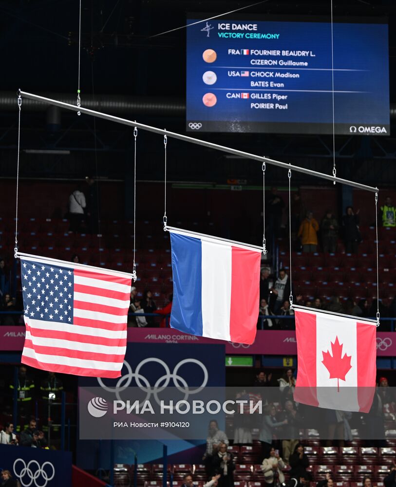 ОИ-2026.Фигурное катание.Танцы на льду.Произвольный танец