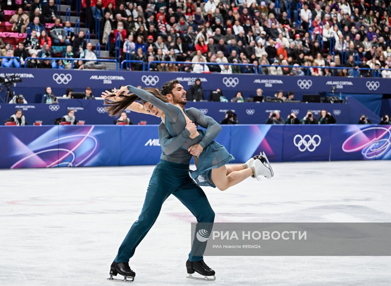 ОИ-2026.Фигурное катание.Танцы на льду.Произвольный танец