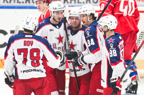 Хоккей. КХЛ. "Спартак" (Москва) - ЦСКА (Москва)