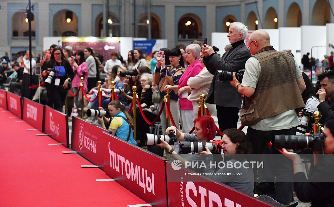 Выставка лучших собак и кошек России "Золотая лапа"