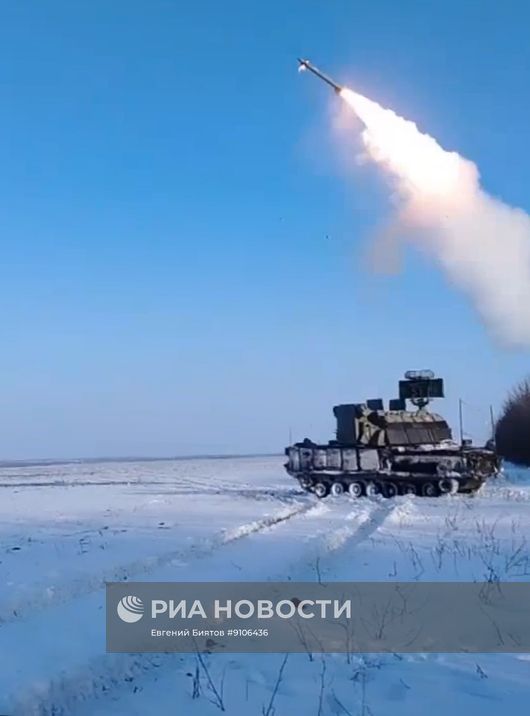 Боевое дежурство расчета ЗРК "Тор" группировки войск "Запад" на Харьковском направлении