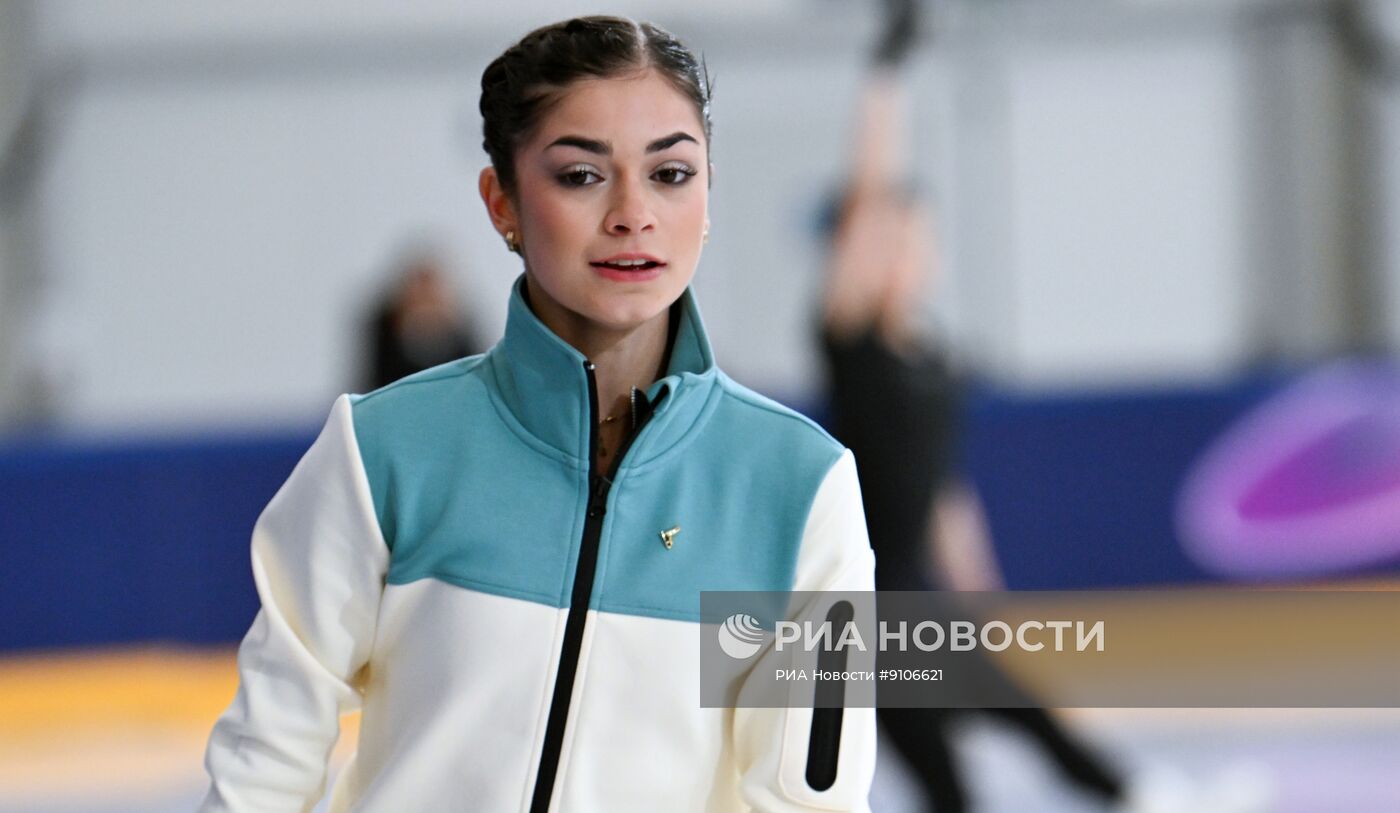 ОИ-2026.Фигурное катание.Тренировка Аделии Петросян