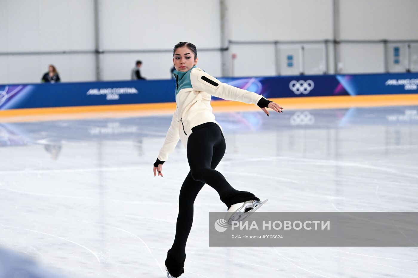 ОИ-2026.Фигурное катание.Тренировка Аделии Петросян