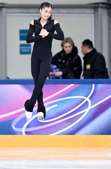 ОИ-2026.Фигурное катание.Тренировка Аделии Петросян