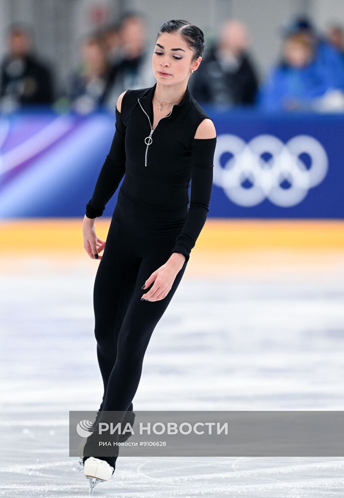 ОИ-2026.Фигурное катание.Тренировка Аделии Петросян