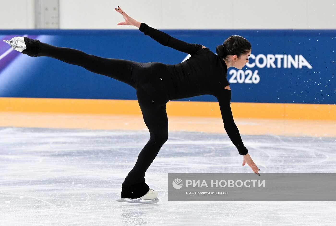 ОИ-2026.Фигурное катание.Тренировка Аделии Петросян