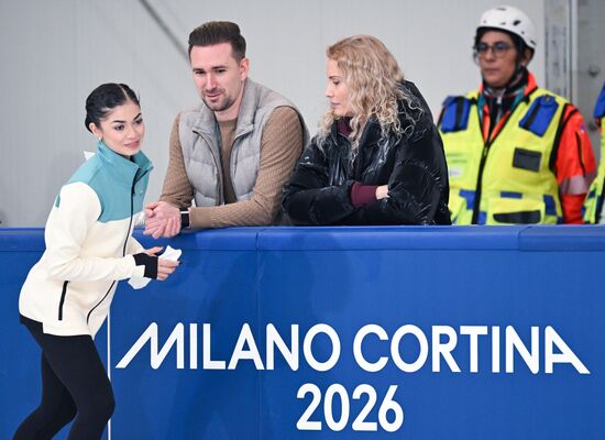 ОИ-2026.Фигурное катание.Тренировка Аделии Петросян