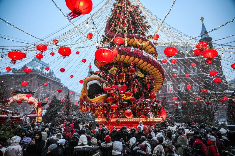 Открытие фестиваля "Китайский Новый год в Москве" 