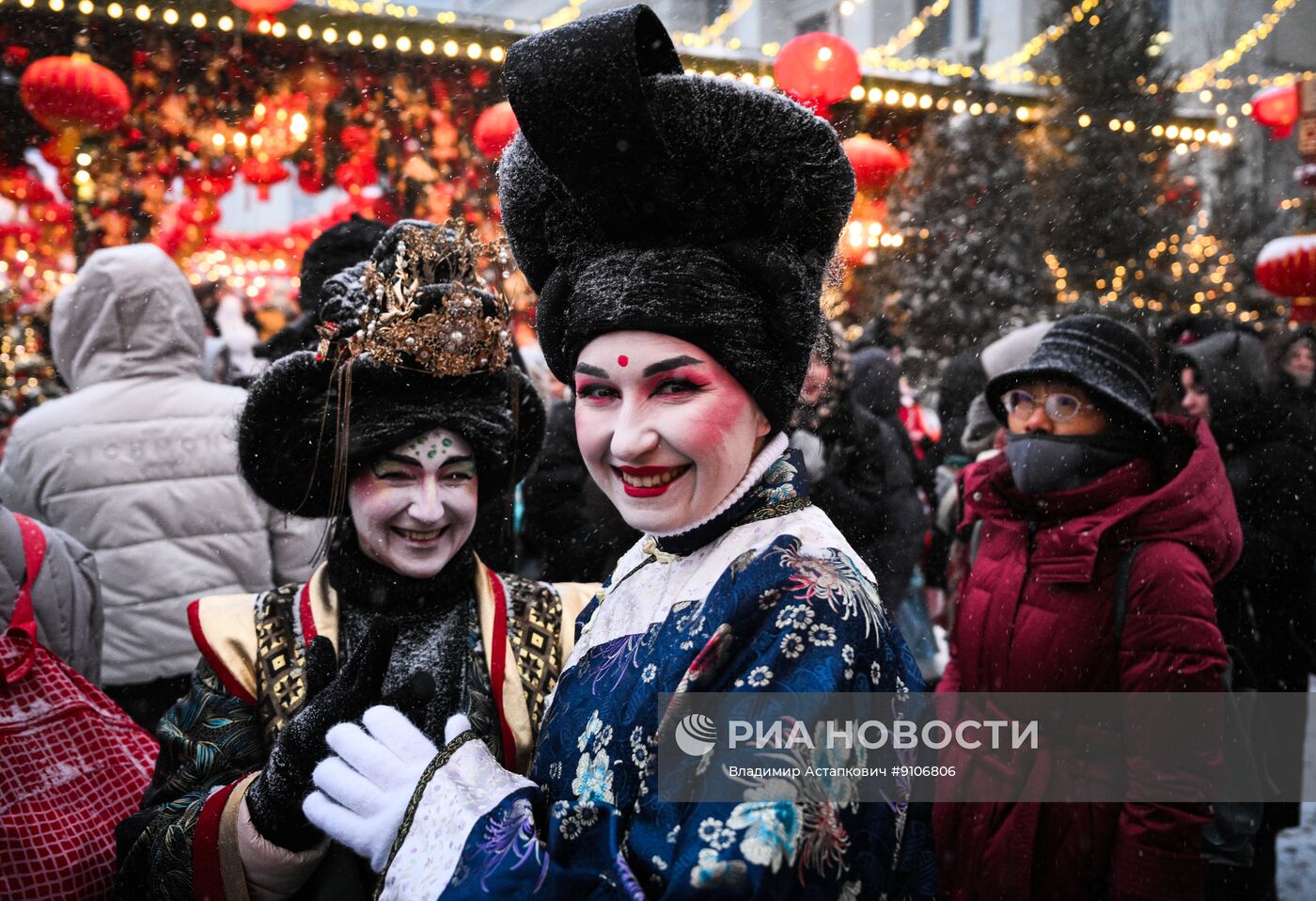 Открытие фестиваля "Китайский Новый год в Москве" 