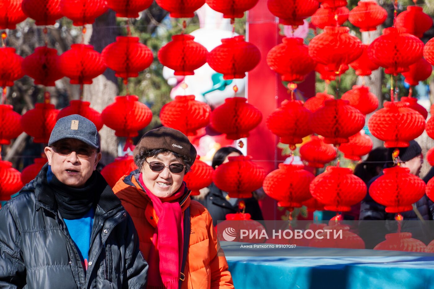 Празднование китайского Нового года в Пекине