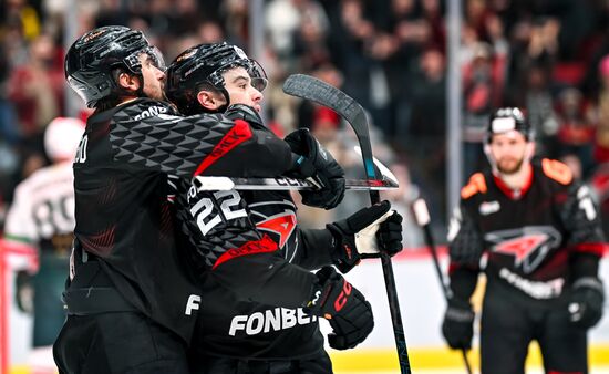 Хоккей. КХЛ. "Авангард" (Омск) - "Ак Барс" (Казань)