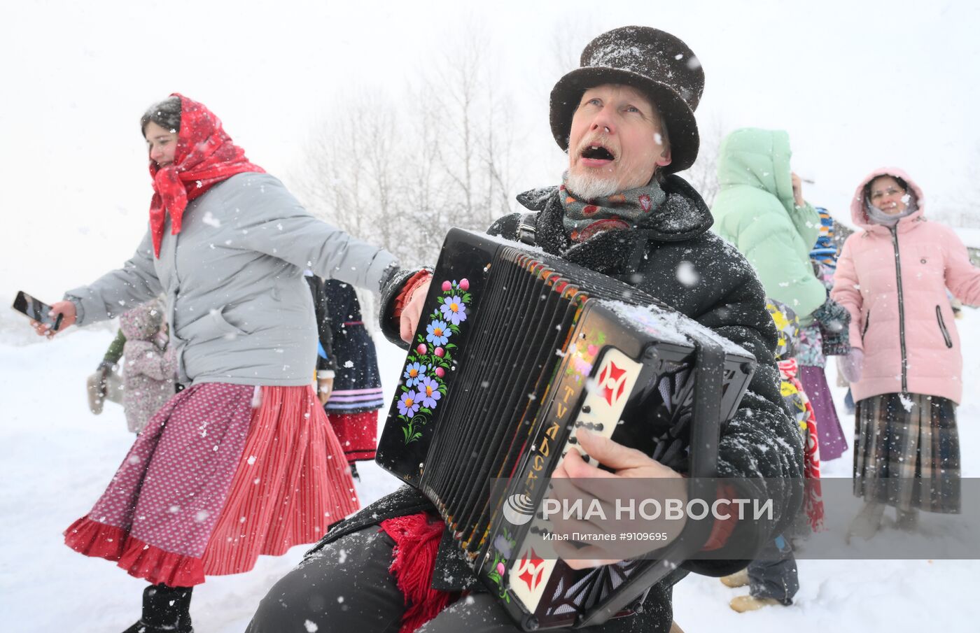 Празднование Масленицы в Ярославской области