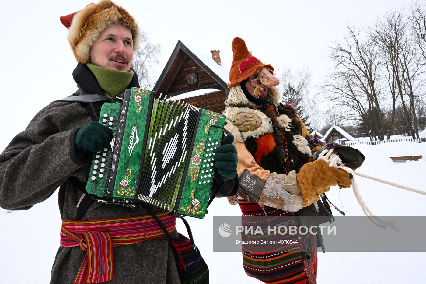 Празднование Масленицы в Суздале