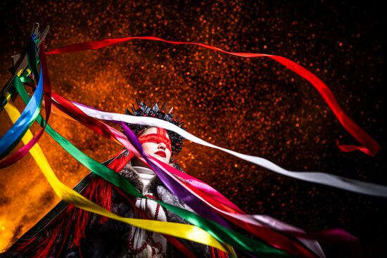 Празднование Масленицы в России