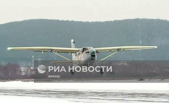 Новый образец самолета "Байкал" совершил первый полет
