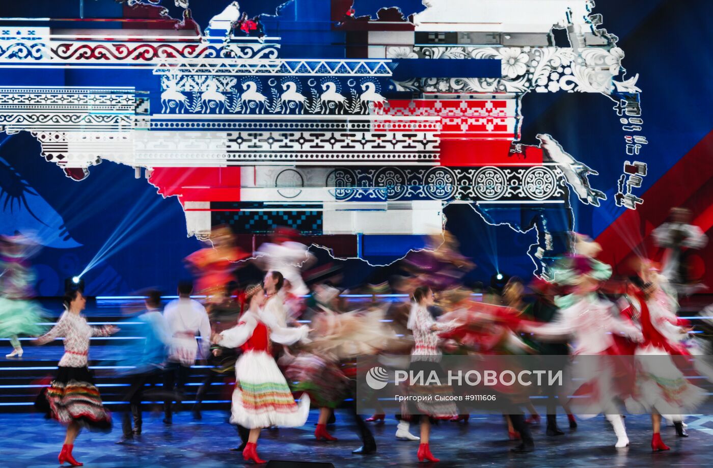 Концерт в Москве, посвященный Дню защитника Отечества