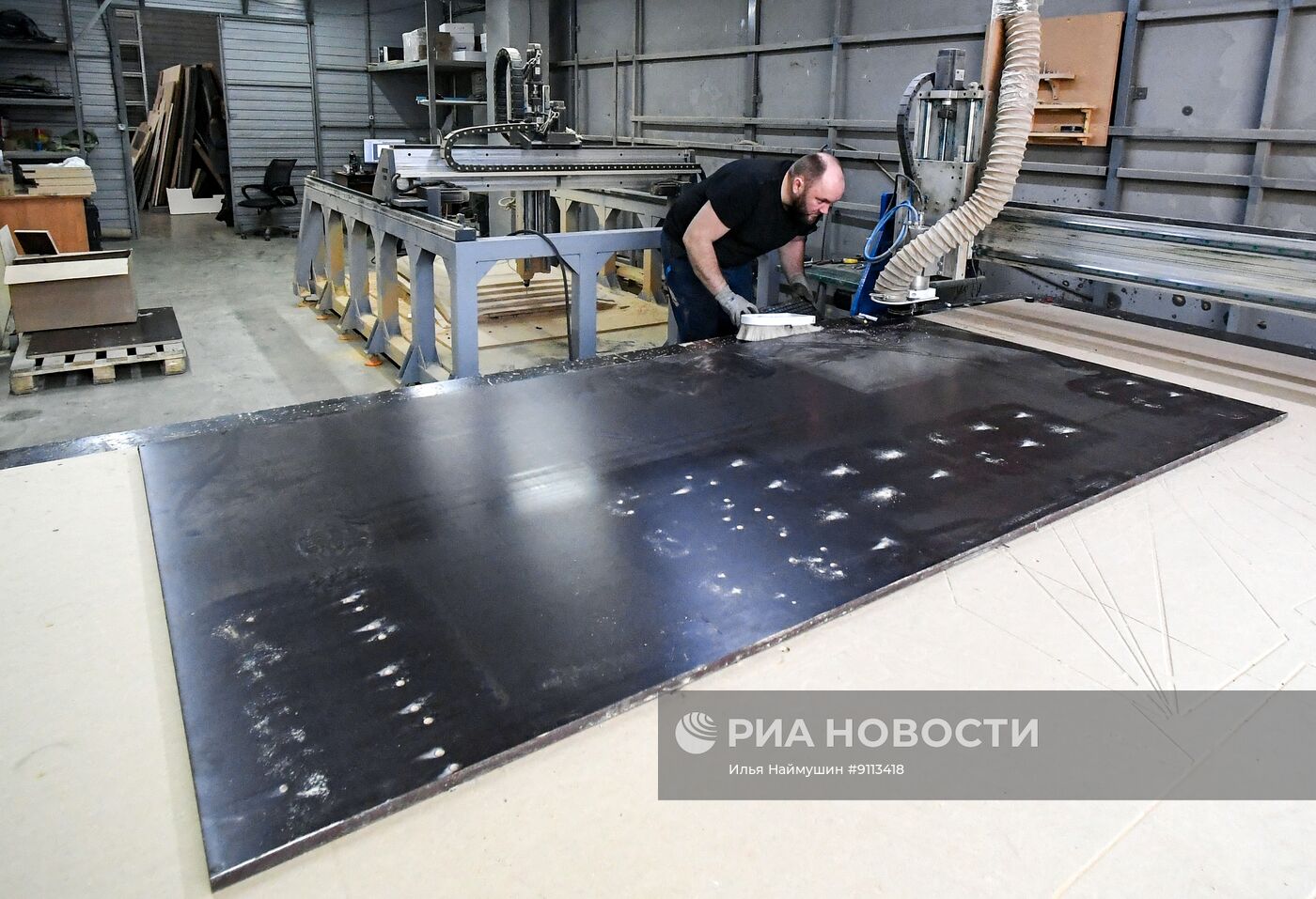 Производство вездеходов на заводе Visuva в Красноярске