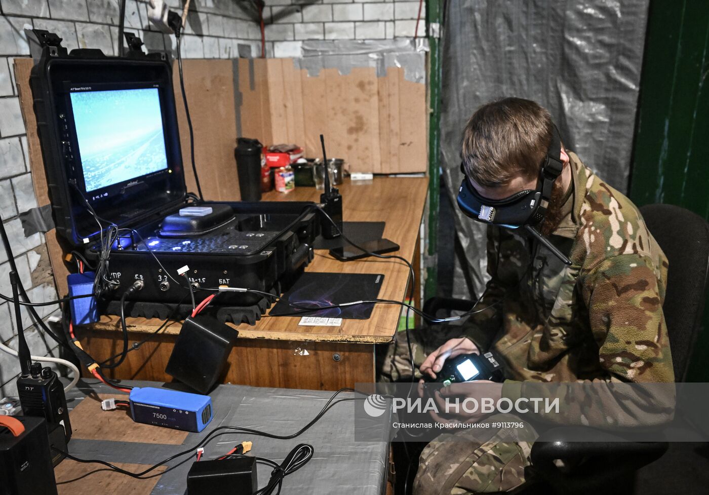 Боевая работа расчета БПЛА "Молния-2" на Красноармейском направлении СВО