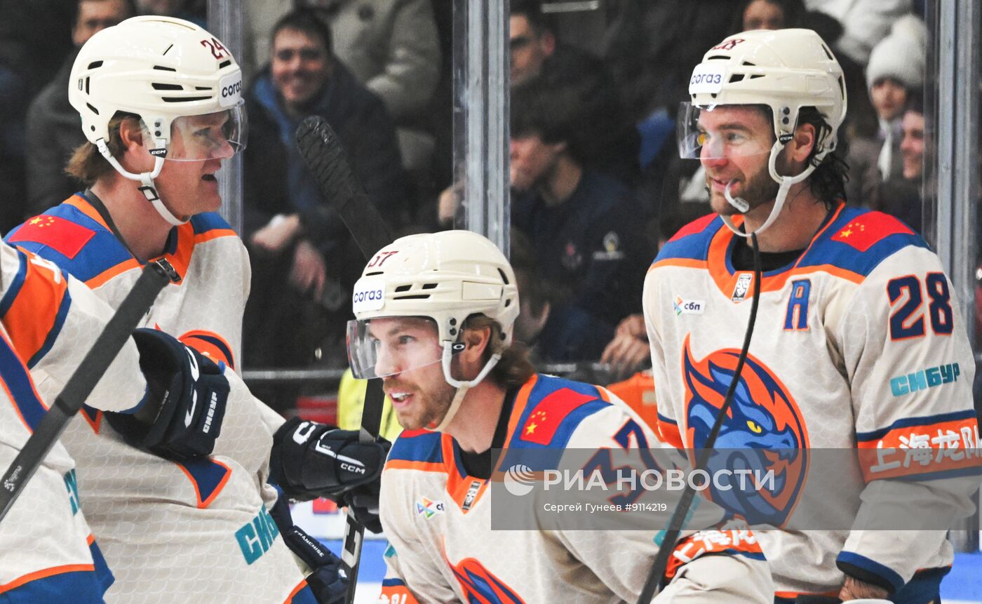 Хоккей. КХЛ. ЦСКА (Москва) - "Драконы" (Шанхай)