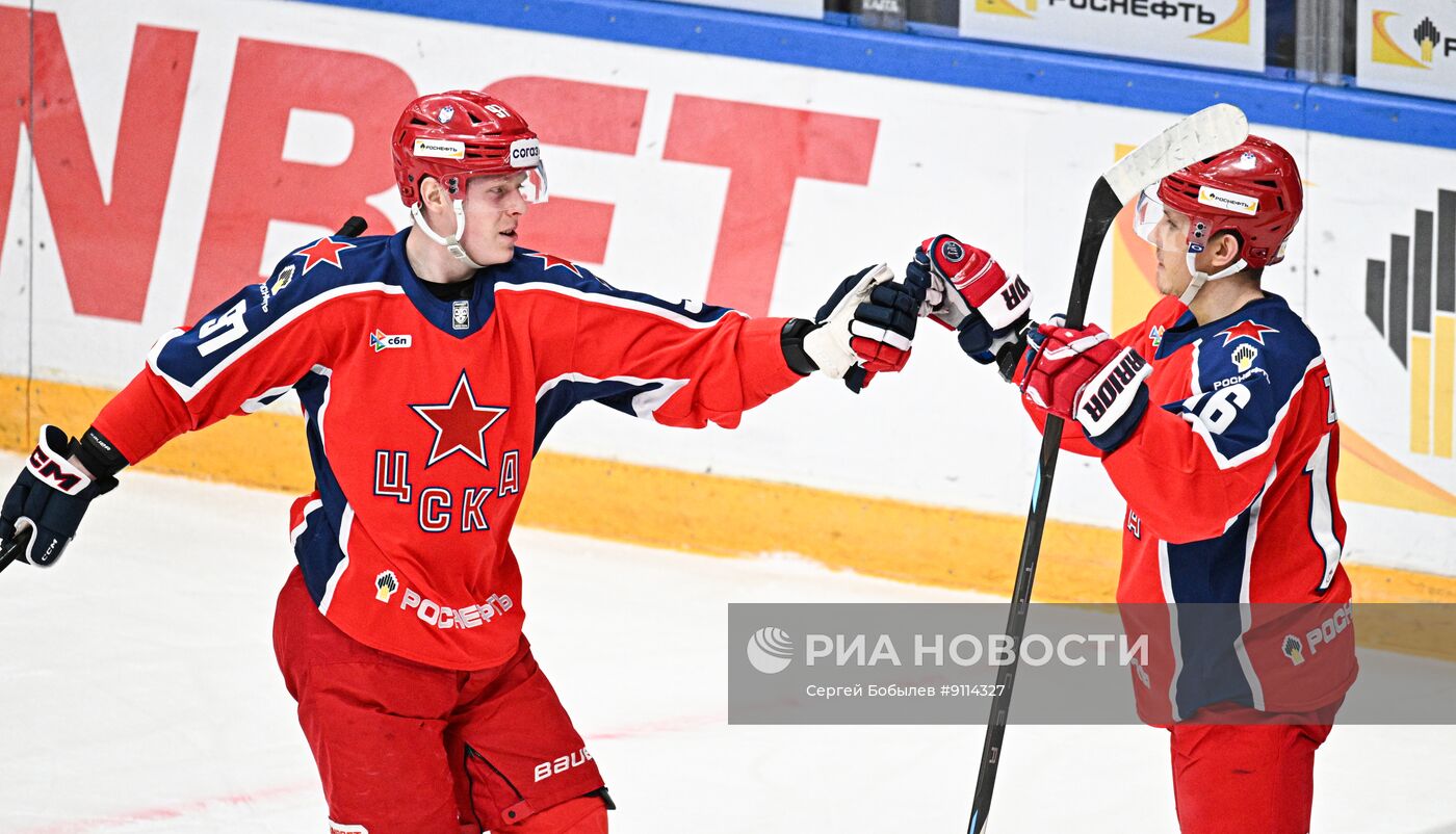 Хоккей. КХЛ. ЦСКА (Москва) - "Драконы" (Шанхай)
