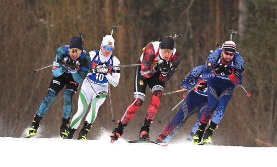 Биатлон. Финал. Масс-старт. Мужчины