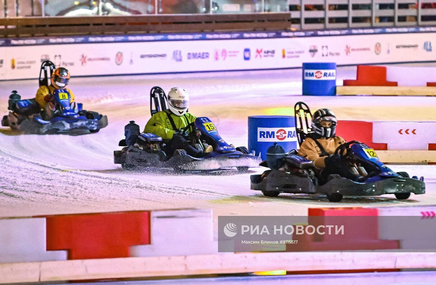 Гонка на картах "Лед особого назначения" на ВДНХ