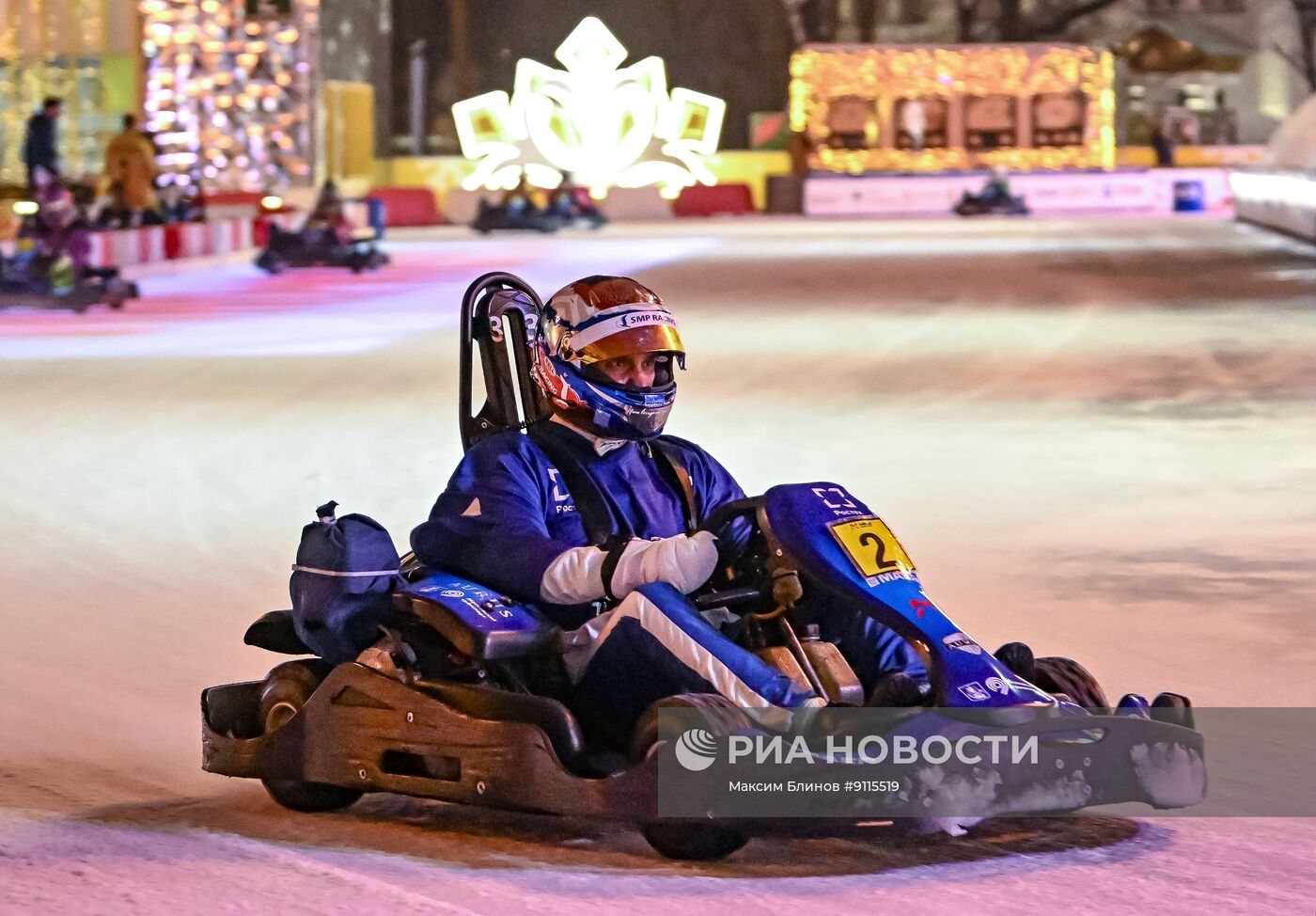 Гонка на картах "Лед особого назначения" на ВДНХ