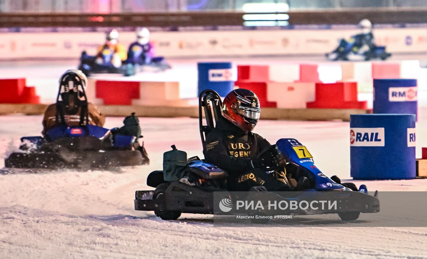 Гонка на картах "Лед особого назначения" на ВДНХ