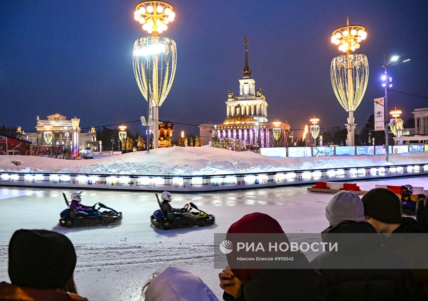 Гонка на картах "Лед особого назначения" на ВДНХ